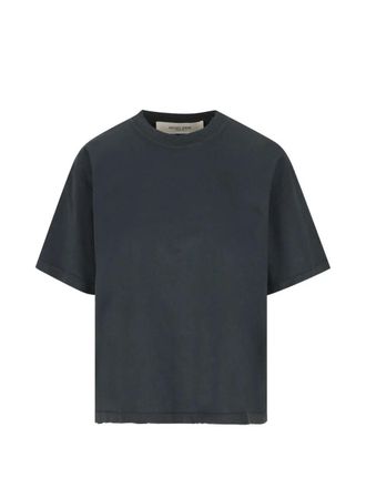 Golden Goose Boxy T-Shirt With Logo Patch