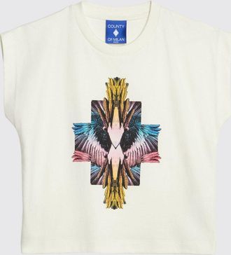 Marcelo Burlon T-shirt in cotone con logo County Of Milan