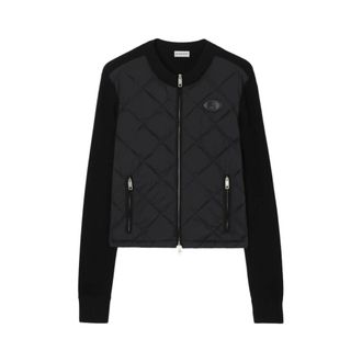 Burberry Dames, Jassen, Zwart, Maat: S Wol