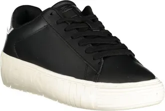 Tommy Hilfiger Contrast Sole Sneaker - Black