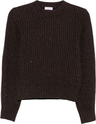 Brunello Cucinelli Sequin-embellishment Sweater