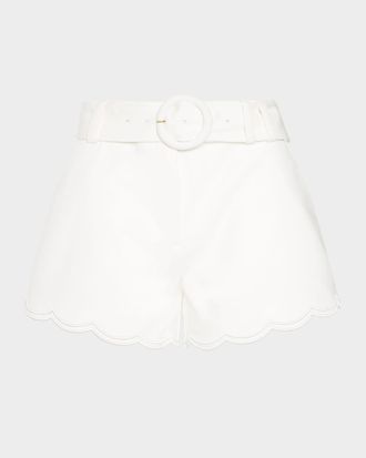 Ramy Brook Violeta Belted Shorts