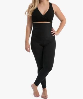 Kindred Bravely Louisa Postpartum Support Leggings Maternity In Black