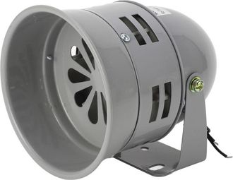 OEM Alarma Industrial, Sirena Motorizada, 120 Db, 40 W, Carcasa De Hierro Gris, Bocina De Alarma Contra Incendios, Componente Electr&oacute;nico, Ca 220 V