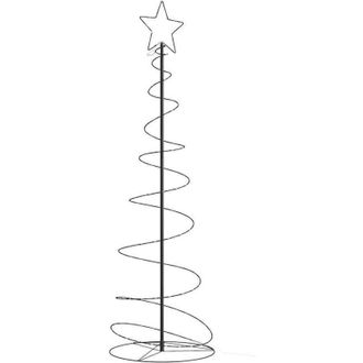 vidaXL Led Para &Aacute;rbol De Navidad 120 Led Blanco C&aacute;lido 180 Cm Vidaxl