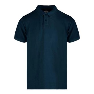 Bomboogie Polo de Manga Corta - Tops - Hombre - Azul - 3XL