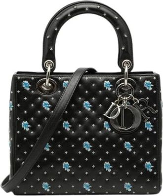 Dior Pre-owned Lady Satchel - - Pre-owned - Donna - Nero - ONE SIZE