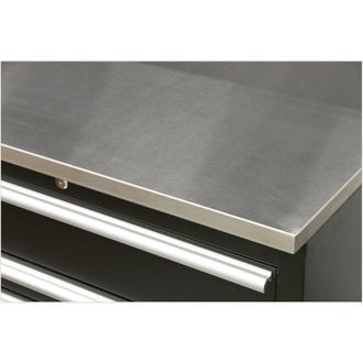 Loops 775mm Stainless Steel Worktop for ys02601 ys02603 & ys02620 Floor Cabinets