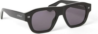 Off-white Zwart/Grijs Cat Zonnebril Providence - unisex - Zonnebrillen - Zwart - 52 MM - Accessoires