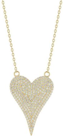 Sphera Milano 14K Gold Plated Cz Necklace