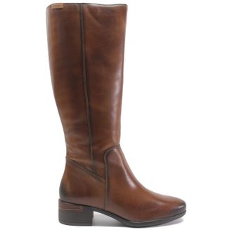 Pikolinos Malaga W6W-9808 Leather Womens Zip Up Boots - Cuero - Size:UK 5-5.5