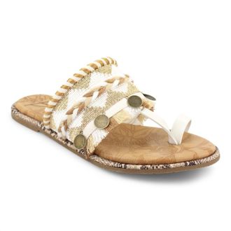 Blowfish Womens Raelynn Slide In Pearl White