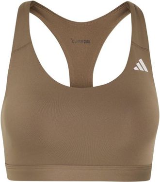adidas Optime Essentials Workout Medium Support Sport-BH f&uuml;r Damen | braun