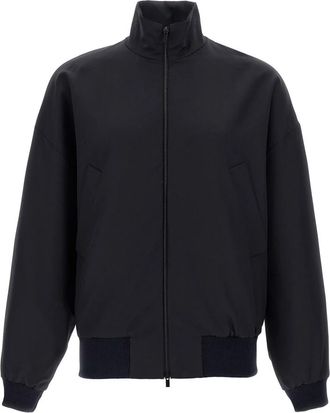 Fear of God Track Jacket - Heren - Zomerjassen - Blauw - L - Wol - Jassen