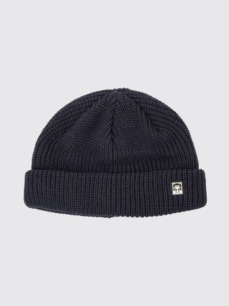 Obey Berretto beanie in acrilico a costine con risvolto e patch logo