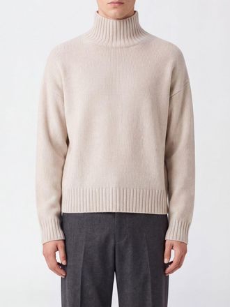 Lisa Yang Pure Cashmere Roll Neck with Dropped Shoulders and Ribbed Trims