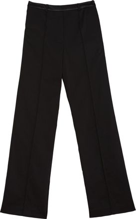 Fleur du Mal Crystal cut-out trousers - women - Silk/Cotton/Polyamide/Spandex/Elastane - 6 - Black
