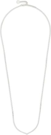 Tom Ford Collana a catena con pendente a T - Argento