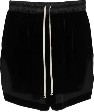 Rick Owens Shorts con coulisse - Nero