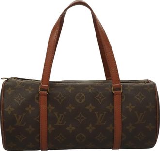 Louis Vuitton Papillon 30 Brown Canvas Handbag (Pre-Owned)