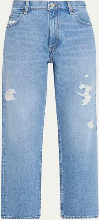 Frame Denim The Hang Mid-Rise Jeans
