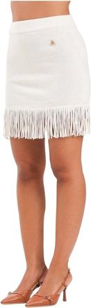 Akep Dames, Rokken, Wit, Maat: M