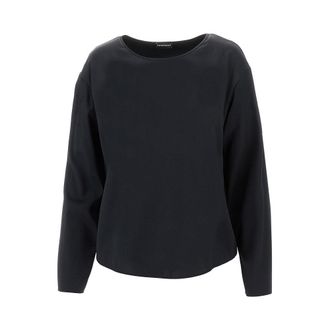 Emporio Armani Silk satin blouse Woman 40