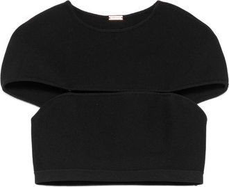 Cult Gaia Brett Cut-out Cropped Top