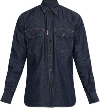 Dsquared2 Uomo, Magliette, Blu, 2Xl, new