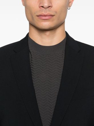 Emporio Armani Wool Suit - Black