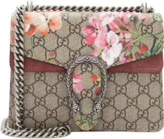 Gucci Mini GG Supreme Blooms Dionysus crossbody bag