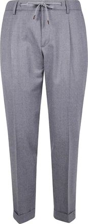Barba Roma Flanel Coulisse Chino Trousers