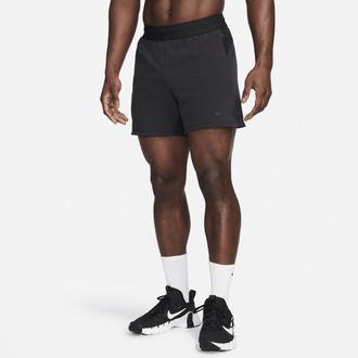 Nike Mens Flex Rep Dri-FIT 5 Unlined Fitness Shorts in Black | FN3002-010