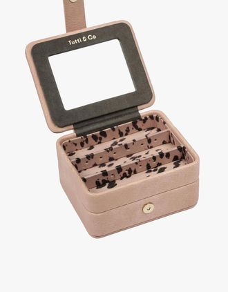 Tutti & Co Womens Drift Small Jewellery Box - Brown