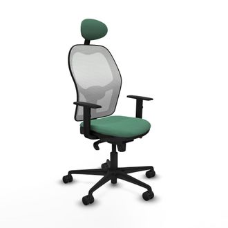 Piqueras y Crespo Silla De Oficina Con Cabecero Jorquera Piqueras Y Crespo 1d036n1 Verde Esmeralda
