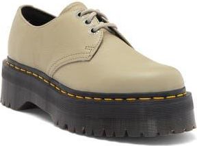 Dr. Martens 1461 Quad II Platform Derby in Warm Stone at Nordstrom Rack, Size 13Us / 11Uk