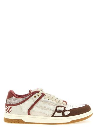 Amiri Beige Color Block Sneakers