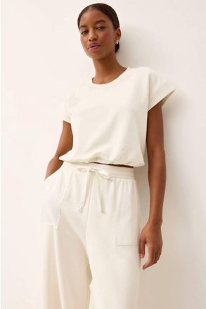 Marie Oliver Arlo Pullover Top In Blanc