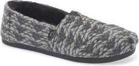 Toms Alpargata Slip-On in Black/Grey at Nordstrom Rack, Size 11
