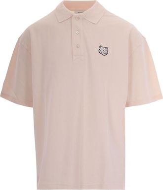 Maison Kitsun&eacute; Purple Solid Polo