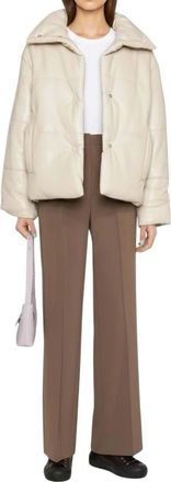 Nanushka Beige Quilted Jacket