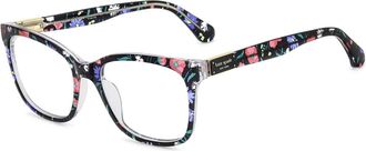 Kate Spade New York Multicolor Gold Brilmontuur - unisex - Brillen - Veelkleurig - 52 MM - Accessoires
