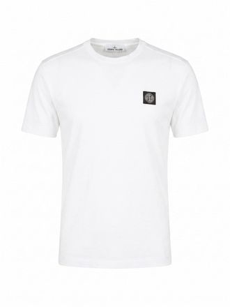 Stone Island Cotton Jersey Garment Dyed T-Shirt