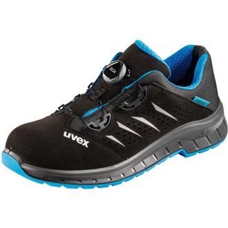Uvex Calzatura bassa nera/blu uvex 2 trend, S1P BOA