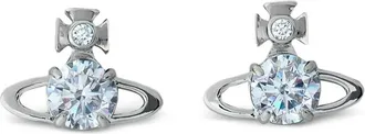 Vivienne Westwood Orb Crystal Stud Earrings