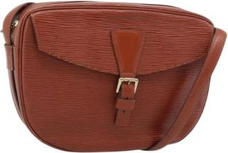 Louis Vuitton Pre-owned Vintage Cross Body Bag - Dames - Vintage Schoudertas - Bruin - ONE Size - Leer - Vintage