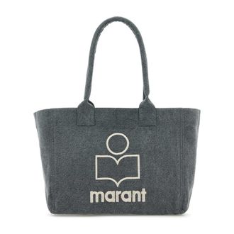 Isabel Marant Dames, Tassen, Grijs, Maat: ONE Size Katoen