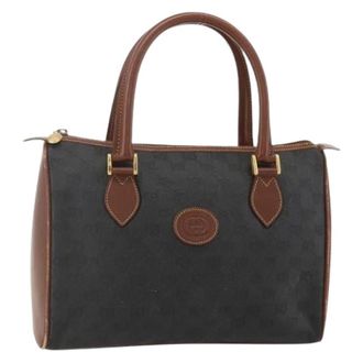 Gucci Pre-owned Handbags, female, Black, Size: ONE SIZE Pre-owned Hand Bag