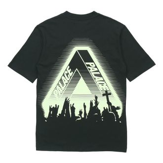 Palace Tri-Cult Tee limited Triangle Printing Short Sleeve Unisex Black P19TS334
