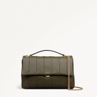 Radley London Pine Needle Small Flapover Cross Body Bag Burton Way AW25 Radley London